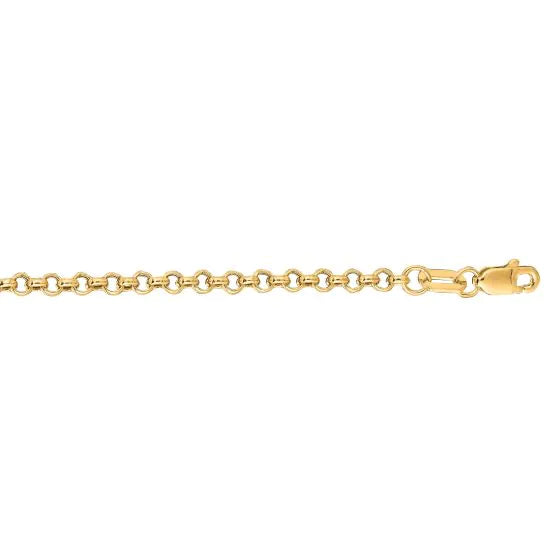 Springer's Forever Chain Springer's Forever 14K Yellow Gold 2.5mm Rolo Chain - 18"
