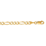Springer's Forever Bracelet Springer's Forever 14K Yellow Gold 3.8mm Figaro Bracelet, 8"