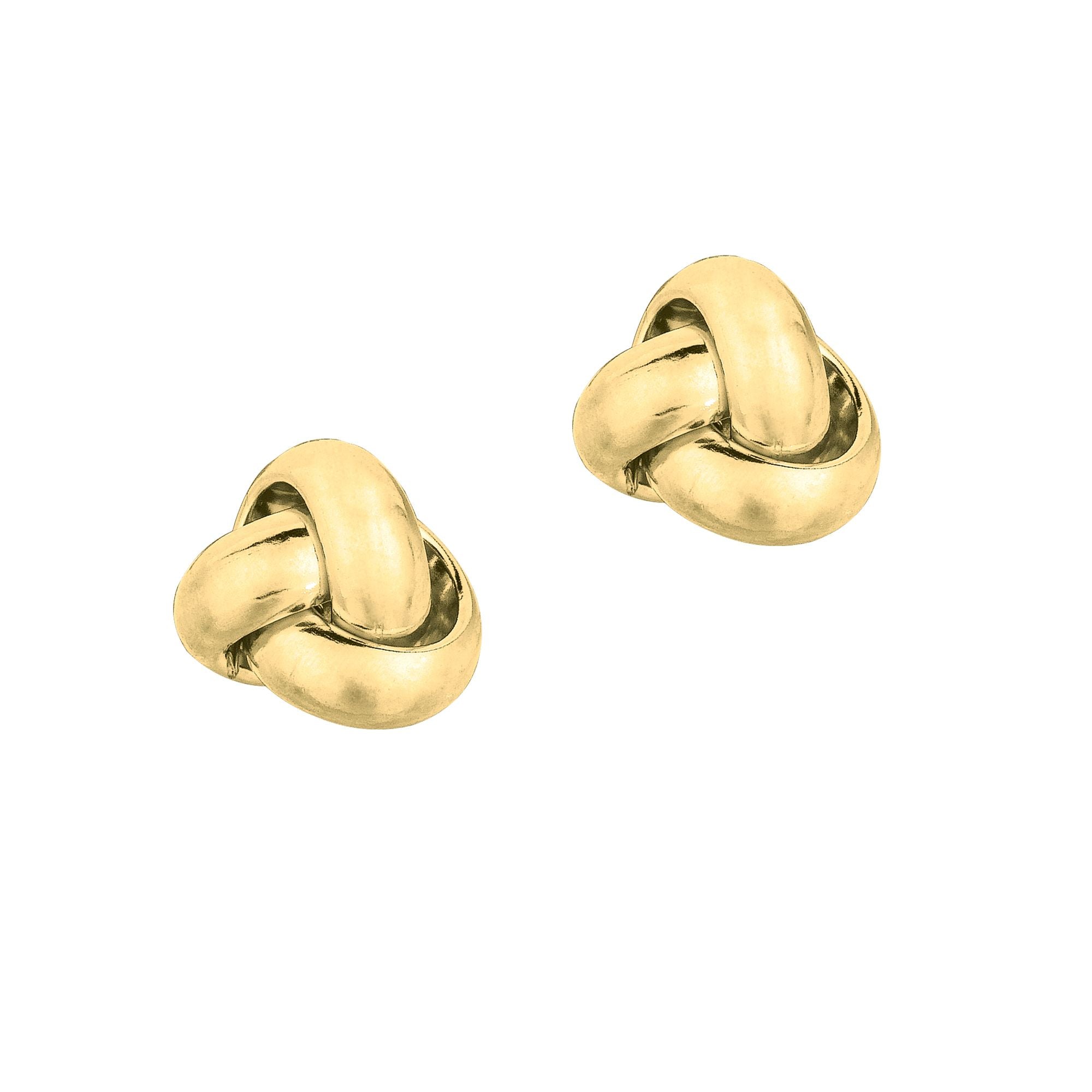 Springer's Forever Earrings Springer's Forever 14K Yellow Gold 6.5mm Love Knot Stud Earrings
