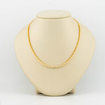 Springer's Forever Necklace Springer's Forever 14K Yellow Gold Diamond Tennis Necklace, 16.5" - 2.45ctw