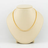 Springer's Forever Necklace Springer's Forever 14K Yellow Gold Diamond Tennis Necklace, 16.5" - 2.45ctw