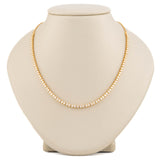 Springer's Forever Necklace Springer's Forever 14K Yellow Gold Diamond Tennis Necklace, 16.5" - 2.45ctw