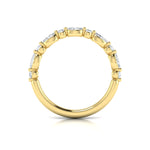 Springer's Forever Wedding Band Springer's Forever by Vlora 18K Yellow Gold Harmony Stackable Diamond Band