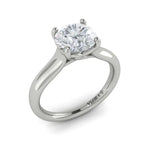 Springer's Forever Engagement Ring Springer's Forever by Vlora Classic Cathedral Solitaire Engagement Ring Setting