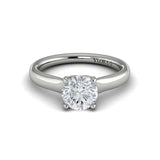 Springer's Forever Engagement Ring Springer's Forever by Vlora Classic Cathedral Solitaire Engagement Ring Setting