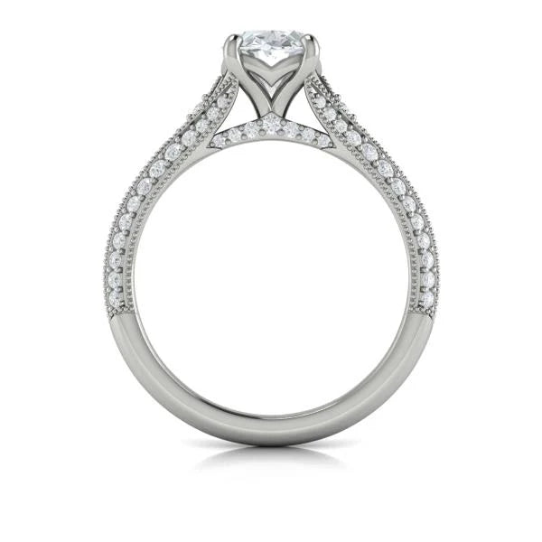 Springer's Forever Engagement Ring Springer's Forever by Vlora Classic Engagement Ring Setting