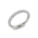 Springer's Forever Wedding Band Springer's Forever by Vlora Platinum Diamond Prong-Set Band