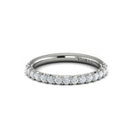 Springer's Forever Wedding Band Springer's Forever by Vlora Platinum Diamond Prong-Set Band