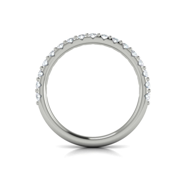 Springer's Forever Wedding Band Springer's Forever by Vlora Platinum Diamond Prong-Set Band