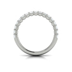Springer's Forever Wedding Band Springer's Forever by Vlora Platinum Emerald-Cut Diamond Band - 1.49ctw