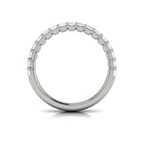 Springer's Forever Wedding Band Springer's Forever by Vlora Platinum Emerald-Cut Diamond Band - 1.49ctw