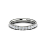 Springer's Forever Wedding Band Springer's Forever by Vlora Platinum Halfway Diamond Wedding Band - .54ctw