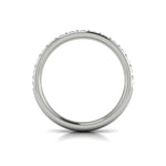 Springer's Forever Wedding Band Springer's Forever by Vlora Platinum Halfway Diamond Wedding Band - .54ctw