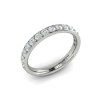 Springer's Forever Wedding Band Springer's Forever by Vlora Platinum Halfway Diamond Wedding Band - .54ctw