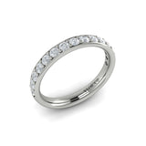 Springer's Forever Wedding Band Springer's Forever by Vlora Platinum Halfway Diamond Wedding Band - .54ctw