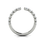 Springer's Forever Wedding Band Springer's Forever by Vlora Platinum Open Shank Diamond Wedding Band - 5/8ctw