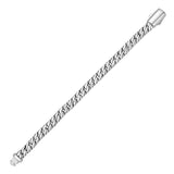 Springer's Forever Bracelet Springer's Forever Men's Sterling Silver Double Cuban Link Bracelet, 8"