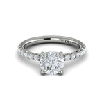 Springer's Forever Engagement Ring Springer’s Forever Reserve by Vlora Diamond Engagement Mounting in Platinum