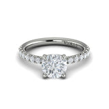 Springer's Forever Engagement Ring Springer’s Forever Reserve by Vlora Diamond Engagement Mounting in Platinum