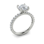 Springer's Forever Engagement Ring Springer’s Forever Reserve by Vlora Diamond Engagement Mounting in Platinum