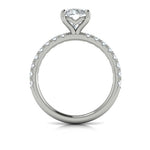 Springer's Forever Engagement Ring Springer’s Forever Reserve by Vlora Diamond Engagement Mounting in Platinum