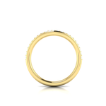 Springer's Forever Wedding Band Springer's Forever Select by Vlora 18K Yellow Gold Diamond Contour Band - .21ctw