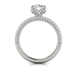 Springer's Forever Engagement Ring Springer’s Forever Select by Vlora Round Diamond Engagement Mounting in 18K White Gold - .59 ctw