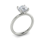 Springer's Forever Engagement Ring Springer’s Forever Select by Vlora Round Engagement Mounting in 18K White Gold