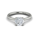 Springer's Forever Engagement Ring Springer’s Forever Select by Vlora Round Engagement Mounting in 18K White Gold