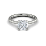 Springer's Forever Engagement Ring Springer’s Forever Select by Vlora Round Engagement Mounting in 18K White Gold