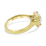 Springer's Forever Engagement Ring Springer's Forever Select Vlora 18K Yellow Gold Mounting & Legacy Old European Cut Diamond Ring - 2.56ct