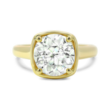 Springer's Forever Engagement Ring Springer's Forever Select Vlora 18K Yellow Gold Mounting & Legacy Old European Cut Diamond Ring - 2.56ct