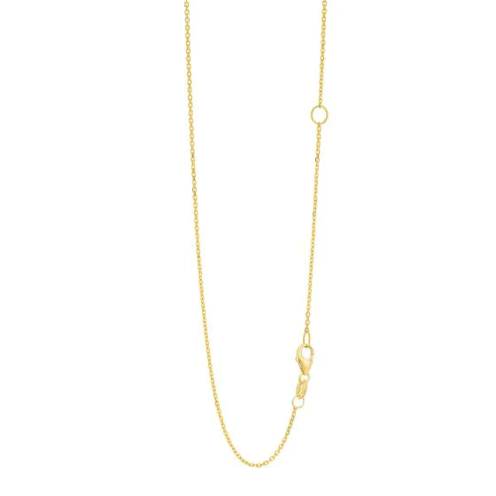 Springer's Forever Necklaces and Pendants Springer's Forever Signature 14k Yellow Gold 1.1mm Extendable Chain - 18"