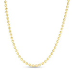 Springer's Forever Necklaces and Pendants Springer's Forever Signature 14k Yellow Gold 3mm Moon Chain - 16"
