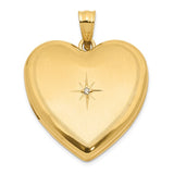 Springer's Forever Necklaces and Pendants Springer's Forever Signature 14k Yellow Gold Heart Locket Pendant