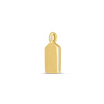 Springer's Forever Charm Springer's Forever Signature 14k Yellow Gold Tag Charm