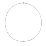 Springer's Forever Necklaces and Pendants Springer's Forever Signature Sterling Silver 2.5mm Moon-Cut Bead Chain - 18"