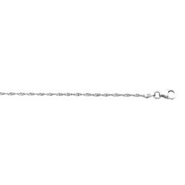 Springer's Collection Necklaces and Pendants Springer's Collection Silver 1.5mm Singapore Chain, 16"