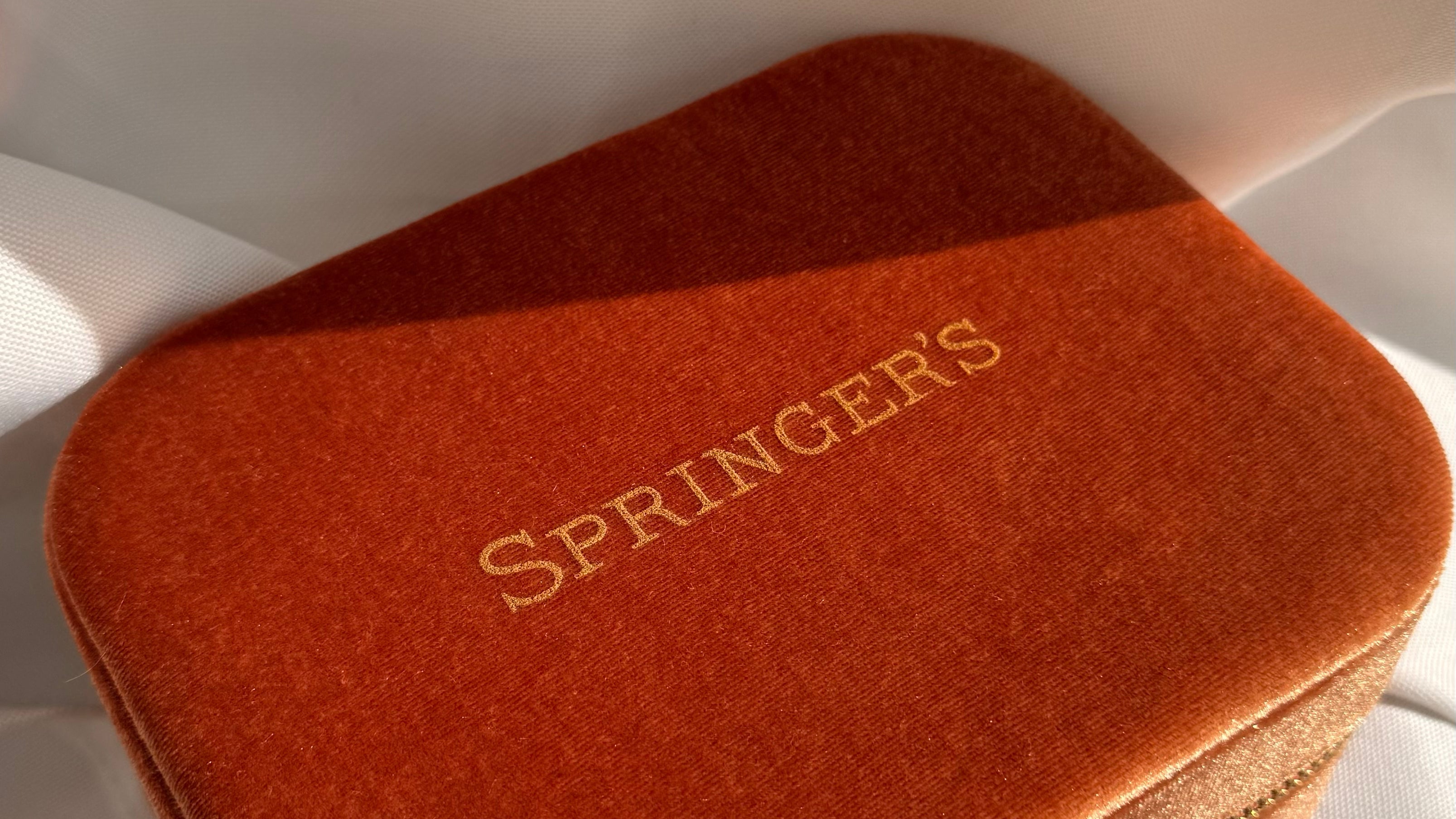 Springer's Jewelers Box Springer's Velvet Jewelry Box