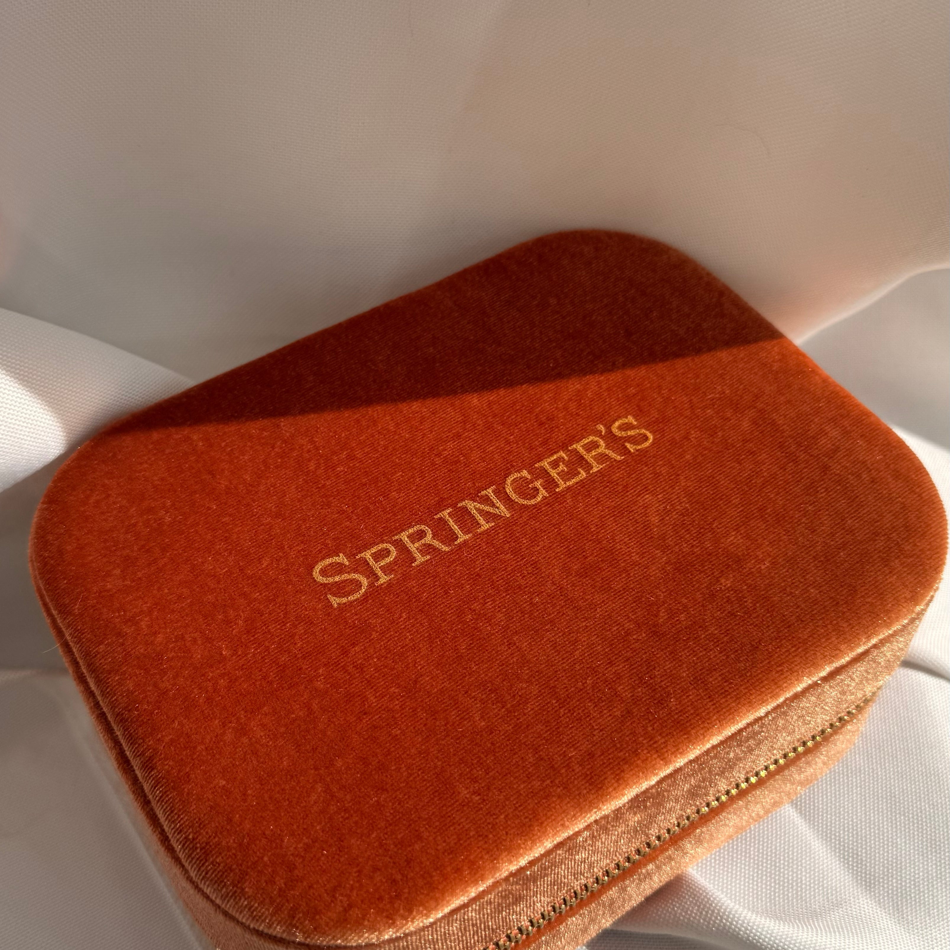 Springer's Jewelers Box Springer's Velvet Jewelry Box