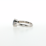 Springer's Multi-Stone Rings Page Estate Collection 14K White Gold Sapphire and Diamond Ring