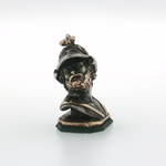 Springer's Pendants Page Estate Collection Sterling Silver and 14K Yellow Gold Soldier Fob Pendant
