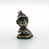 Springer's Pendants Page Estate Collection Sterling Silver and 14K Yellow Gold Soldier Fob Pendant