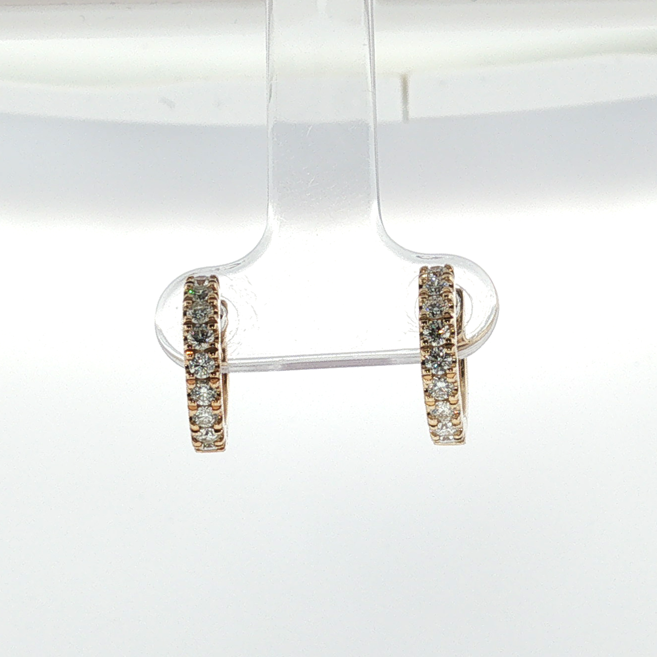 Springer's Forever 14K Yellow Gold Diamond Huggie Earrings - 0.43ctw