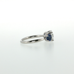 Springer's Multi-Stone Rings Vlora x Legacy Platinum Three-Stone Ring with 2.09ct Diamond and Sapphires