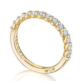 Tacori Engagement Wedding Band Tacori 18k White Gold Round Diamond Band - .44ctw