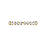 Tacori Engagement Wedding Band Tacori 18k White Gold Round Diamond Band - .44ctw