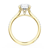 Tacori Engagement Engagement Ring Tacori 18k Yellow Gold Founder's Collection Engagement Round Stone Ring Mounting