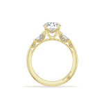 Tacori Engagement Engagement Ring Tacori 18k Yellow Gold Simply Tacori Round Three-Stone Engagement Ring Mounting
