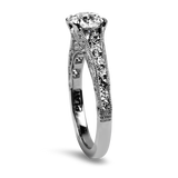 Tacori Engagement Engagement Ring Tacori Estate Platinum Reverse Crescent 1.06ct Diamond Ring 6